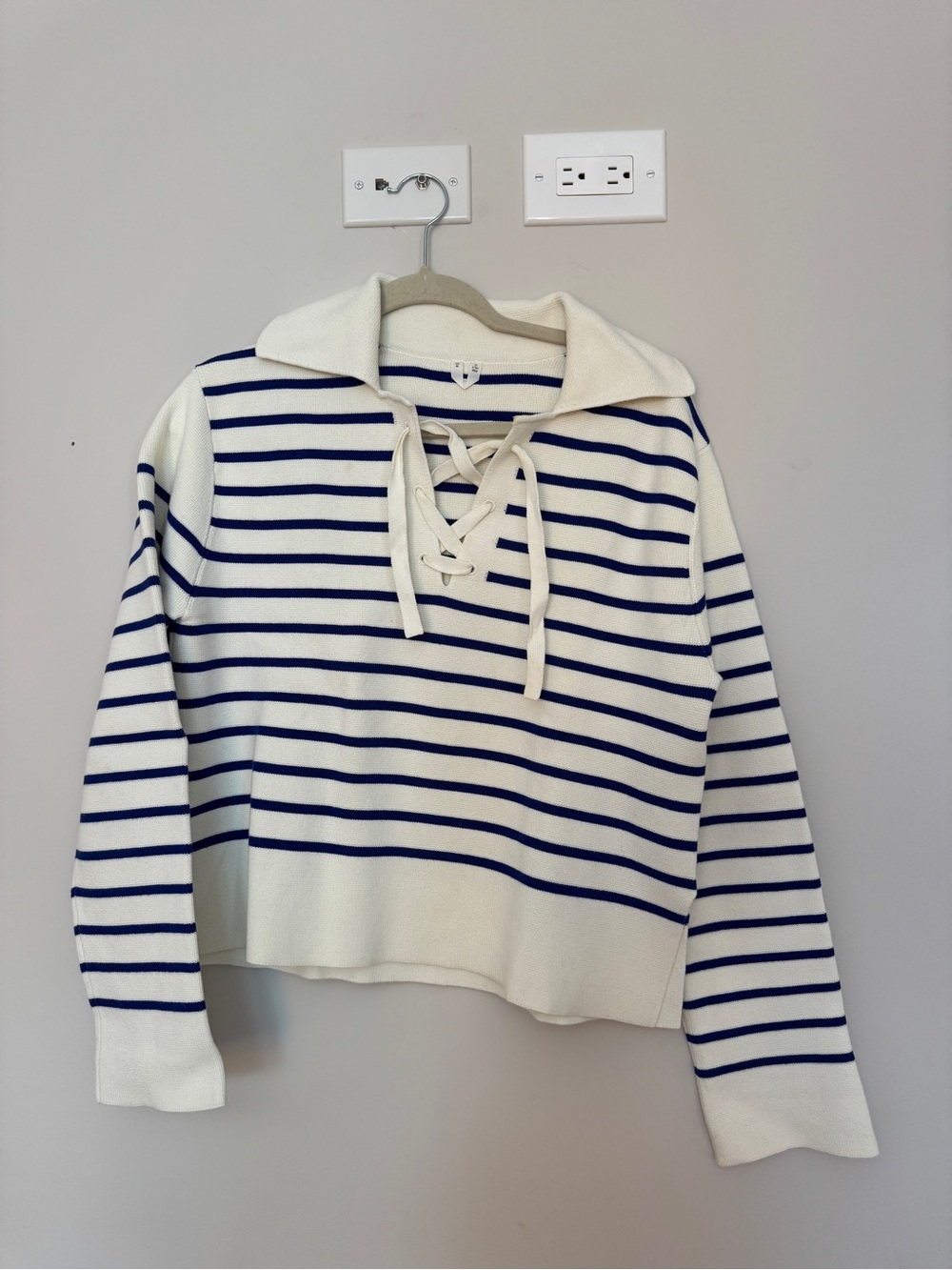 Arket cotton striped sweater